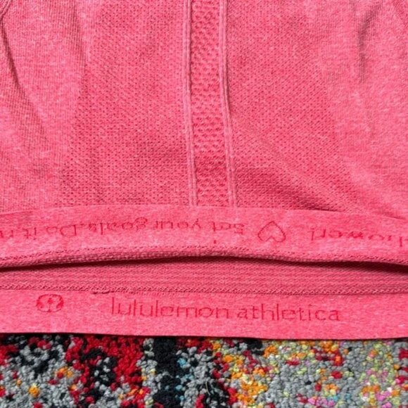 LULULEMON Swiftly Run Tank, Size 4, Very Good Condition - Picture 5 of 5
